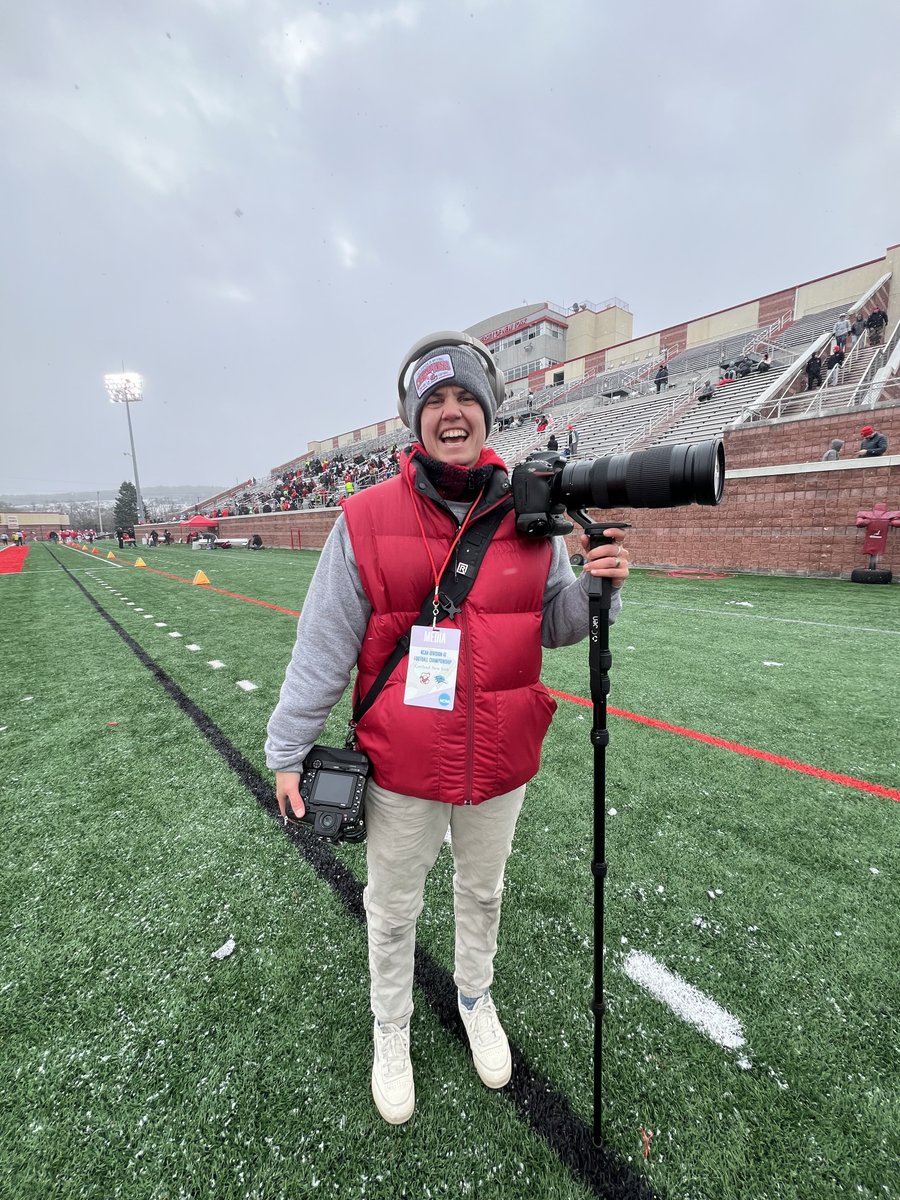 I have never been happier to shoot in the snow. It was a great day for a football win

Excited for next week. Lets keep it rolling