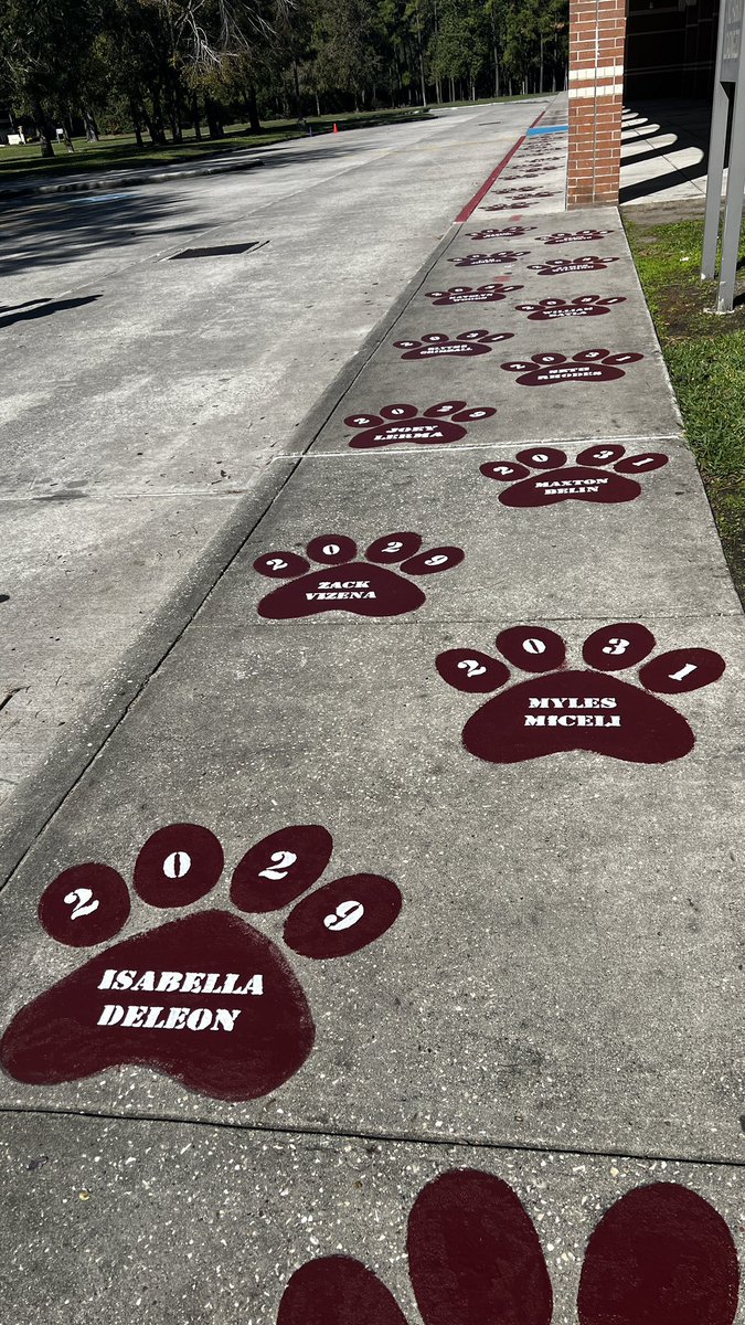 Timberwood Middle School PTA (@timberwoodpta) on Twitter photo Paw Prints were painted over the break! đž
#humbleisd_tms #tms_pta #PantherPride
<a href="/HumbleISD_TMS/">Timberwood Middle</a> Paw Prints were painted over the break! đž
#humbleisd_tms #tms_pta #PantherPride
<a href="/HumbleISD_TMS/">Timberwood Middle</a>