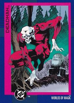 AustinGorton's tweet photo. Card 113: Deadman
Not the most "on model" Deadman, but suitably creepy and effective. Great to see Kelley Jones contributing to the set.
#TradingCardADay #DCCT #WorldsOfMagic
Scans via @tradingcarddb https://t.co/LVFq5LUDJQ