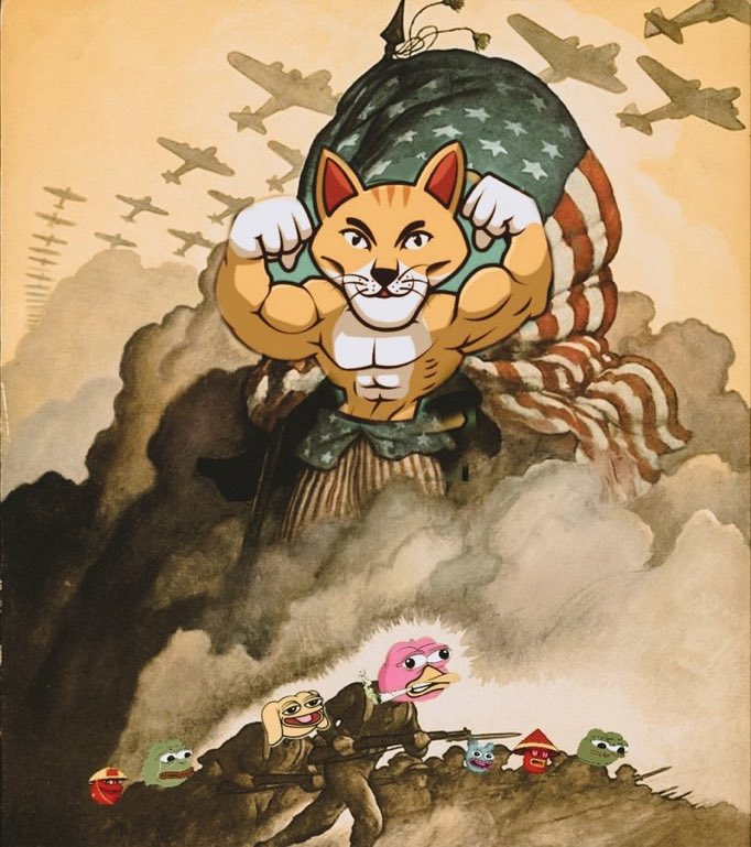 ScharkMeffler's tweet photo. You can’t keep a 
 Chad down for long, and this cat always lands on its feet #CHADCAT #FEEDTHECAT https://t.co/mODQqpw7cu