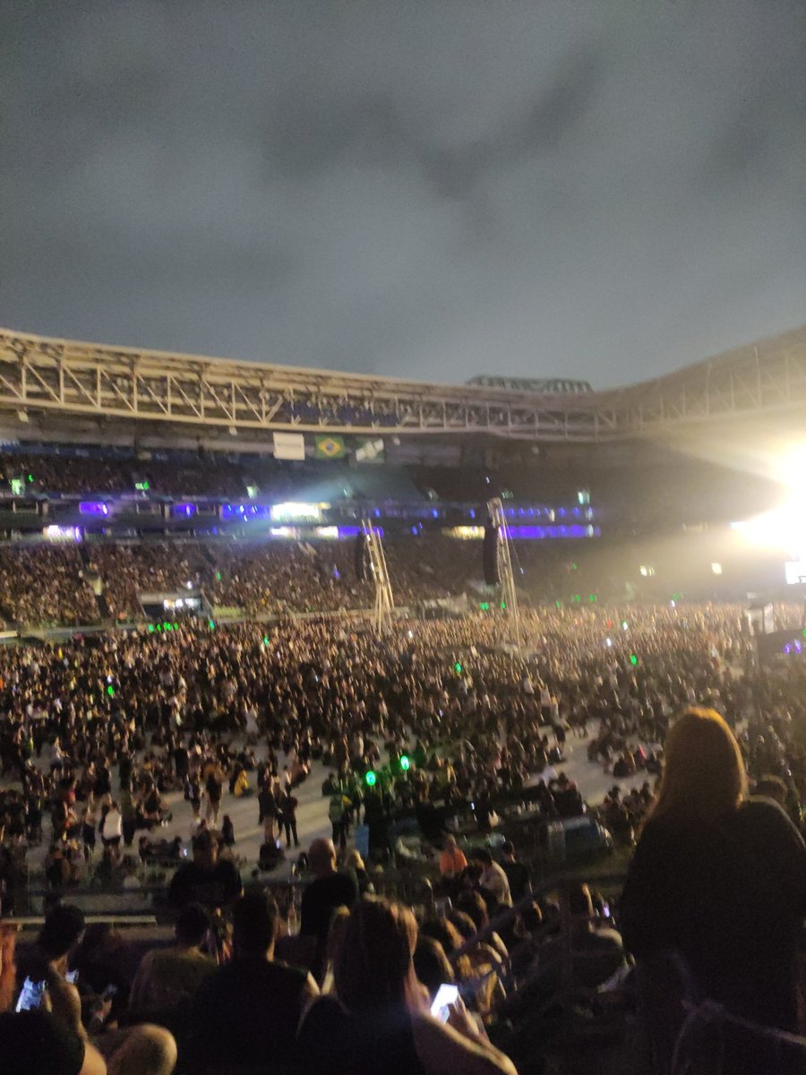 Comemorando a Libertadores do meu Botafogo o estádio do palmeiras xdxd
