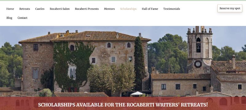 I've just applied for the Rocaberti Scholarship for one of their fantastic retreats - apply - what have you got to lose!