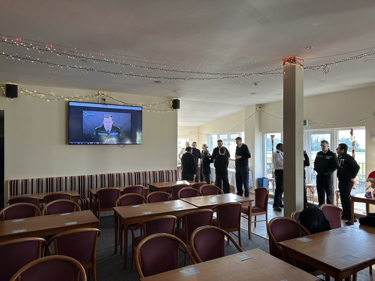 A pleasure to attend and present at the <a href="/MerseyPolice/">Merseyside Police</a> <a href="/MerseySpecials/">Merseyside Specials</a> Special Constabulary conference today. Thank you SCI Laura Hart KPM for the invitation. As ever, a great group of people and some interesting discussions about the future.