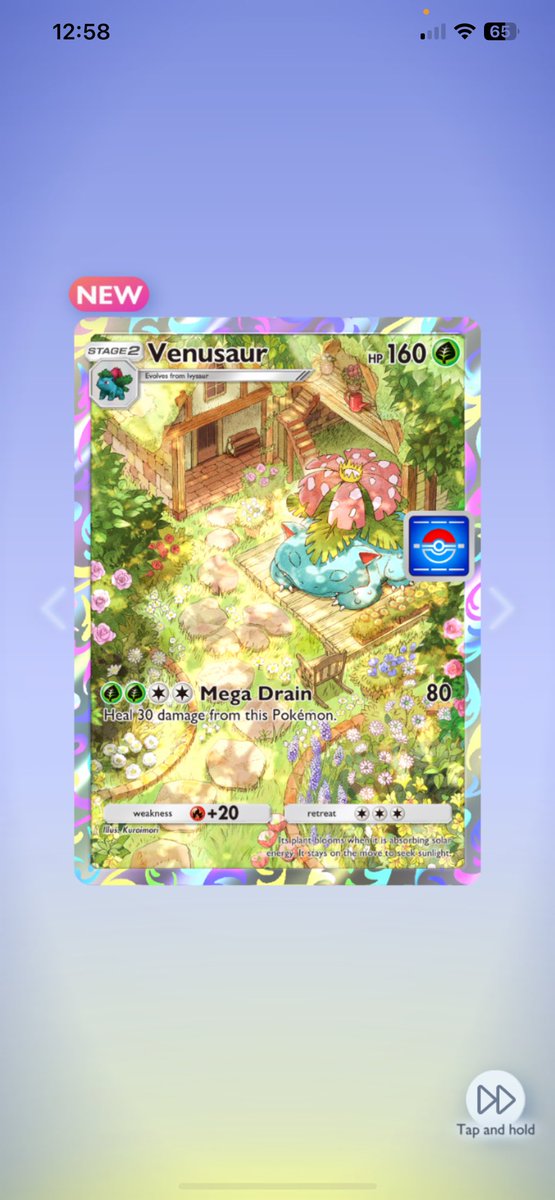 DeityLike's tweet image. First pack luck! #tcgpokemon #tcgpocket #Pokemon