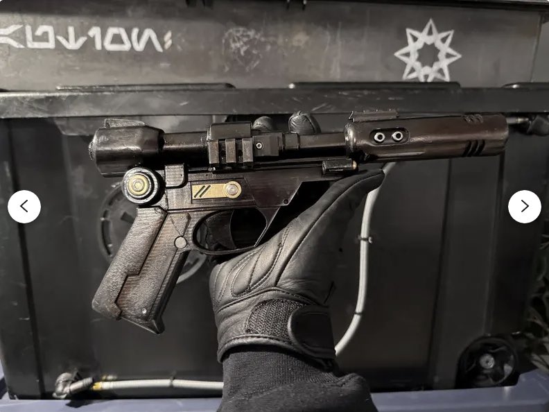 creativemechncs's tweet photo. Upgrade your arsenal with a droid prosthetic, scoundrel blaster, or even an imperial Mud Trooper banner!
.
Prove your worth and step up while supplies last.
.
Link in bio or here: https://t.co/yjLPvF9SYy
.
#starwars #droidarm #mandalorian #mandalorianmercs #cosplay #cosplayer https://t.co/2IUti3OJ5R