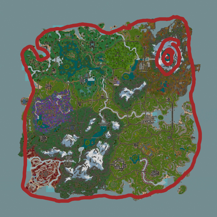 bro_sims's tweet photo. Bro the new map looks like a Llama Head https://t.co/Qp0joAzouu