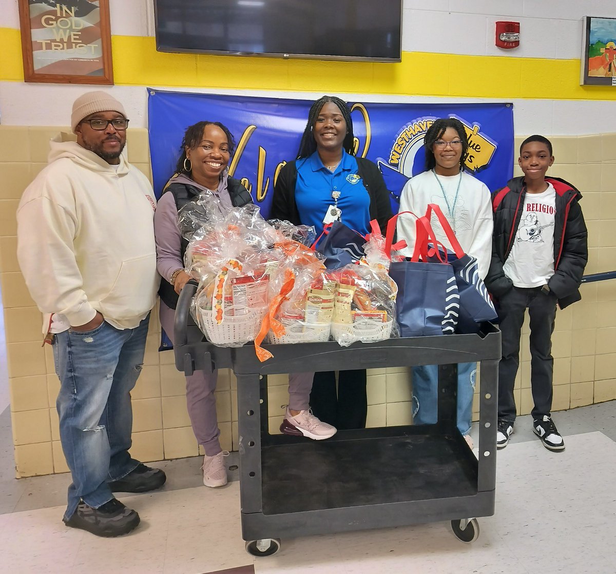 Westhaven ES (@wesbluejays) on Twitter photo This week Gracefully Giving stopped by <a href="/WESBluejays/">Westhaven ES</a> and blessed five families
💙💛 Their generosity is appreciated. #PPSshines <a href="/Brenda21580279/">Brenda Mitchell</a> <a href="/LadyKarenT/">Karen Minor-Turner</a> <a href="/Jarrod_AllenPPS/">Jarrod Allen</a> <a href="/PortsVASchools/">Portsmouth Schools</a> This week Gracefully Giving stopped by <a href="/WESBluejays/">Westhaven ES</a> and blessed five families
💙💛 Their generosity is appreciated. #PPSshines <a href="/Brenda21580279/">Brenda Mitchell</a> <a href="/LadyKarenT/">Karen Minor-Turner</a> <a href="/Jarrod_AllenPPS/">Jarrod Allen</a> <a href="/PortsVASchools/">Portsmouth Schools</a>