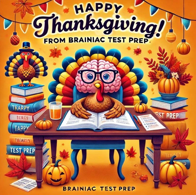 brain_test_prep's tweet image. Wishing everyone a Happy Thanksgiving 🍽 from the BTP team.