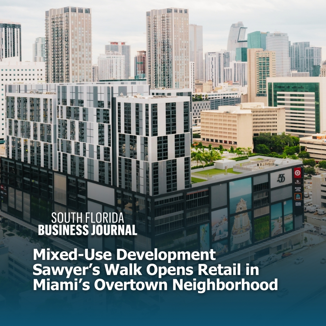 Miami’s #Overtown neighborhood is undergoing a significant transformation with the arrival of major retail chains and a mixed-use development. Learn more about Sawyer’s Walk, a 1.5 million-square-foot project via <a href="/SFBJNews/">South Florida Business Journal</a>️ ➡️ bit.ly/SFBJSAWYERS
