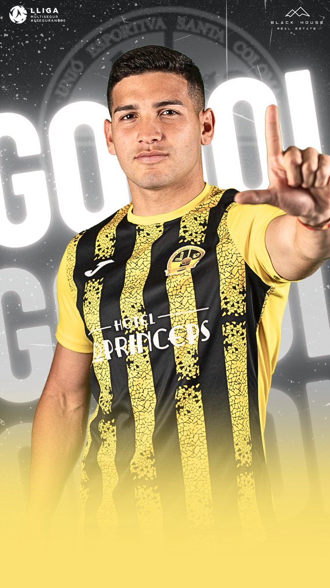 UEStaColoma's tweet photo. 🟡⚫ Franco fa el primer 💪 https://t.co/SqZhwsVyjX