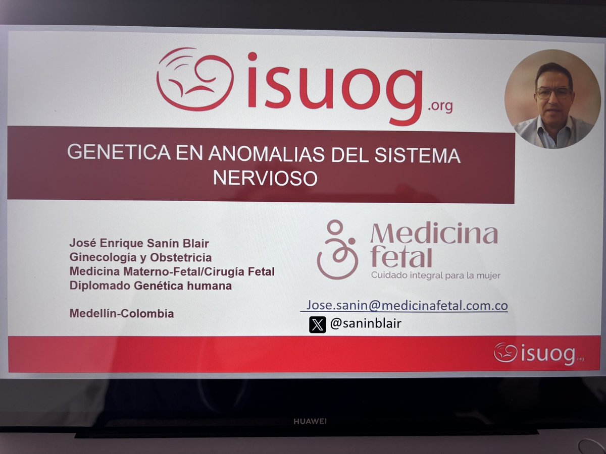 Dra. Rosario Durón (@maternofetalmx) on Twitter photo Excelente y muy completa presentación del profesor <a href="/SaninBlair/">jose sanin</a> #neurosonografia 🧠 #genetica #diagnosticoprenatal @isuog Excelente y muy completa presentación del profesor <a href="/SaninBlair/">jose sanin</a> #neurosonografia 🧠 #genetica #diagnosticoprenatal @isuog