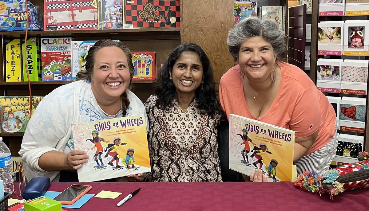 TOP TEN: In 2023 our team was finally able to celebrate with ⁦our ⁦KidLit community at Spring Thaw, teacher conferences, book launches and finally brought an in-person ⁩ Prairie Writer’s &amp; Illustrator’s Day back to ⁦⁦<a href="/SCBWI_IL/">SCBWI Illinois</a>⁩ !