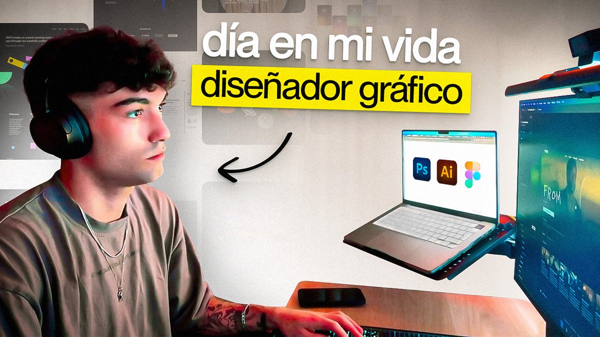 Nuevo vídeo en el canal, estrenando un contenido más personal y que creo que será mucho más interesante para tod@s

Un Día en la Vida de un Diseñador Gráfico

Os dejo el link al vídeo por si os interesa 👇🏼
youtu.be/YhD5KcxC4Mo
youtu.be/YhD5KcxC4Mo
youtu.be/YhD5KcxC4Mo