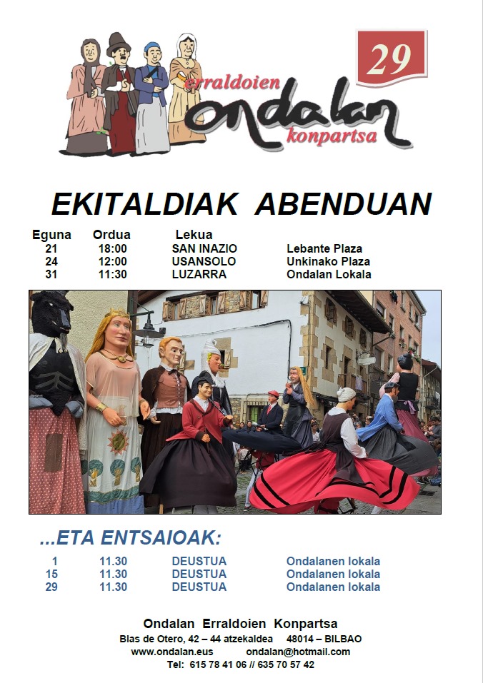 Ondalan Erraldoiak (@ondalankonparts) on Twitter photo 