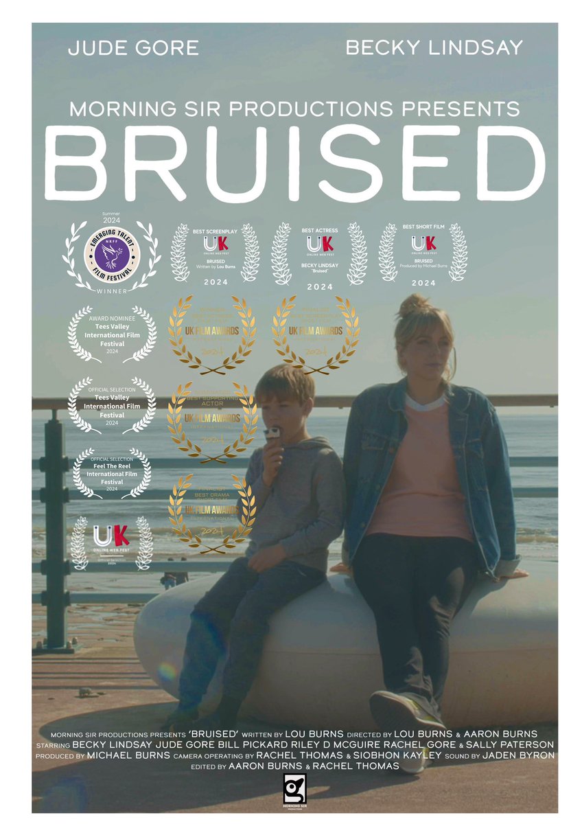 MorningSirProd's tweet photo. So proud of this Short Film. Our first one. Amazing cast and crew…..
@Life_of_Loula @aboyfilm @RachThomFilm @mic_b_NE @Becky_Lindsay99 @RileyDMcGuire1 and everyone else who isn’t on here! https://t.co/ZyOGqyfclP