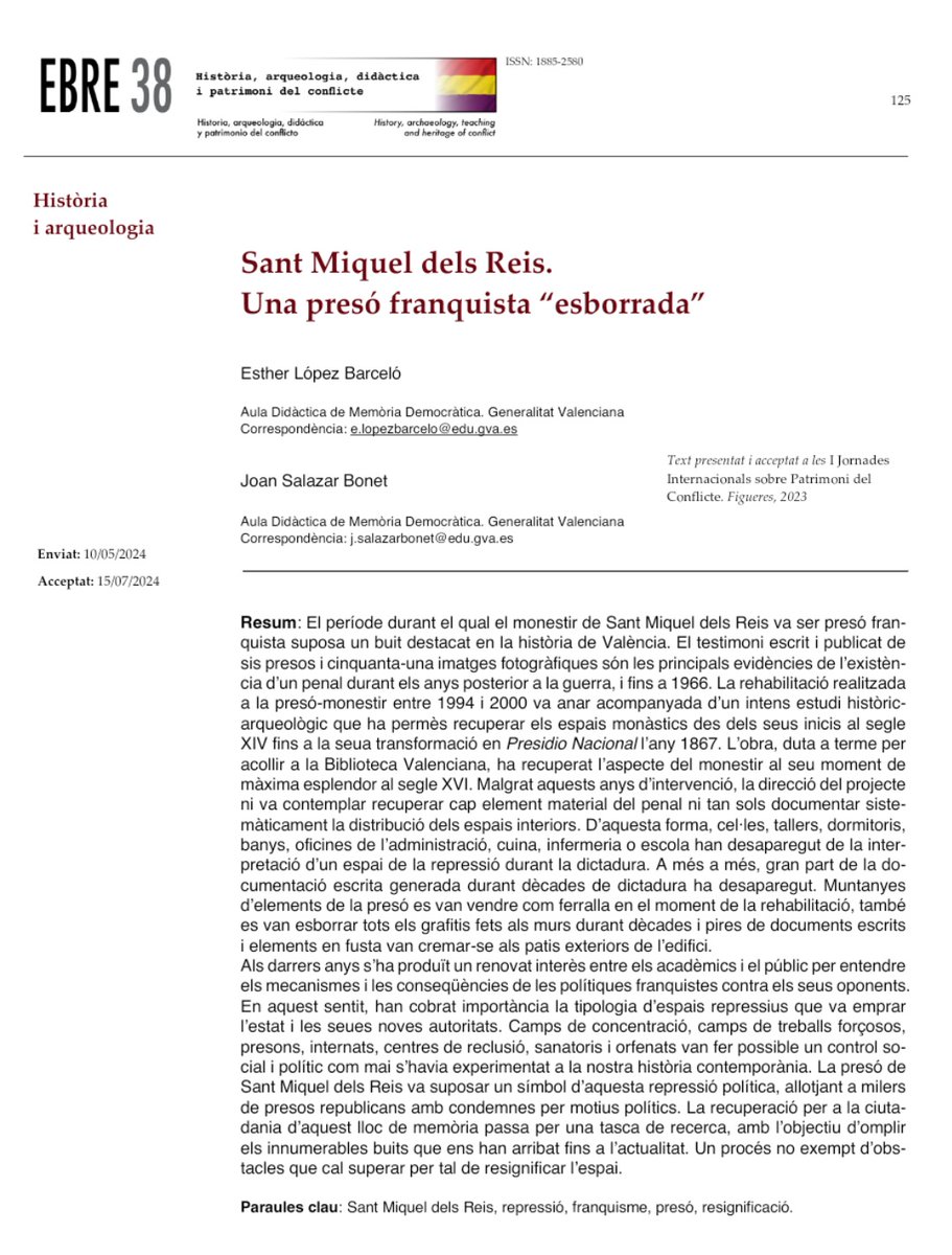 Esther López Barceló ✍️ tweet media