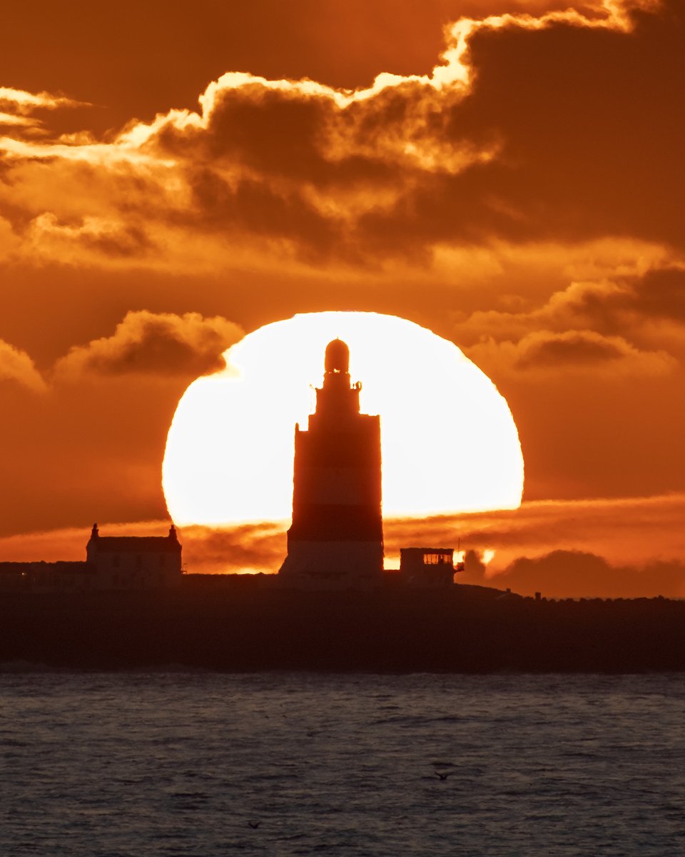 Sunrise alignment with <a href="/HookLighthouse/">Hook Lighthouse</a>, earlier this week.