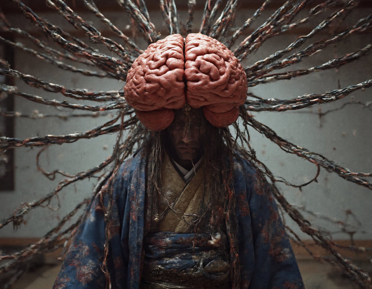 69420digits's tweet image. "The body cannot live without the mind." on #REMOTECONTROL #MyRCnft 
by @SuperchiefNFT and @props