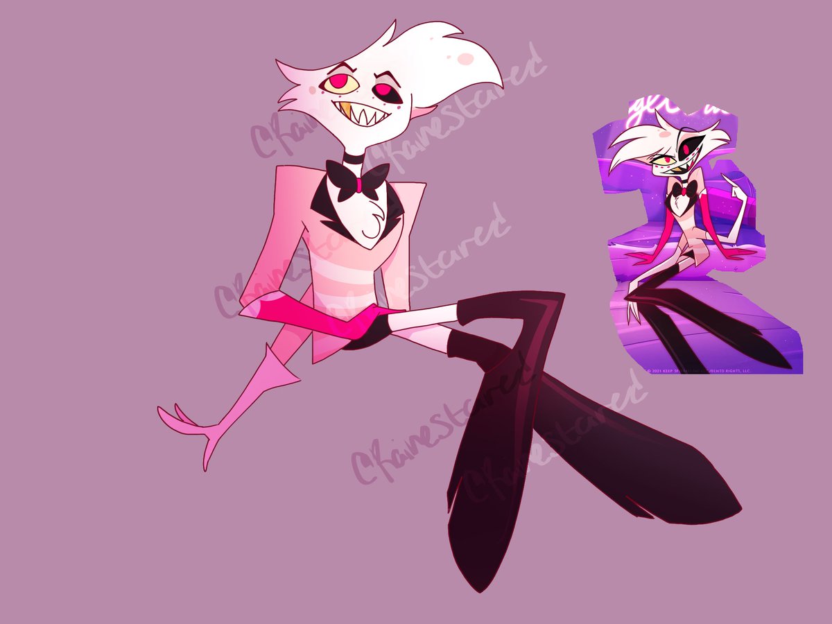AGH
These were both fun but HELL'ova time to draw OOF
(First time drawing Angel Dust too-)
---
#HazbinHotel #digitalart #CharlieMorningstar #angeldust