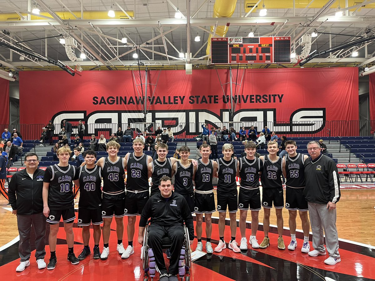 Saginaw Valley State MBB (@svsu_mbb) on Twitter photo 45-33 victory for Caro over Birch Run in Game #2! <a href="/Caro_Tigers/">Caro Tigers Athletics</a> #LouisONealClassic24🏀 45-33 victory for Caro over Birch Run in Game #2! <a href="/Caro_Tigers/">Caro Tigers Athletics</a> #LouisONealClassic24🏀
