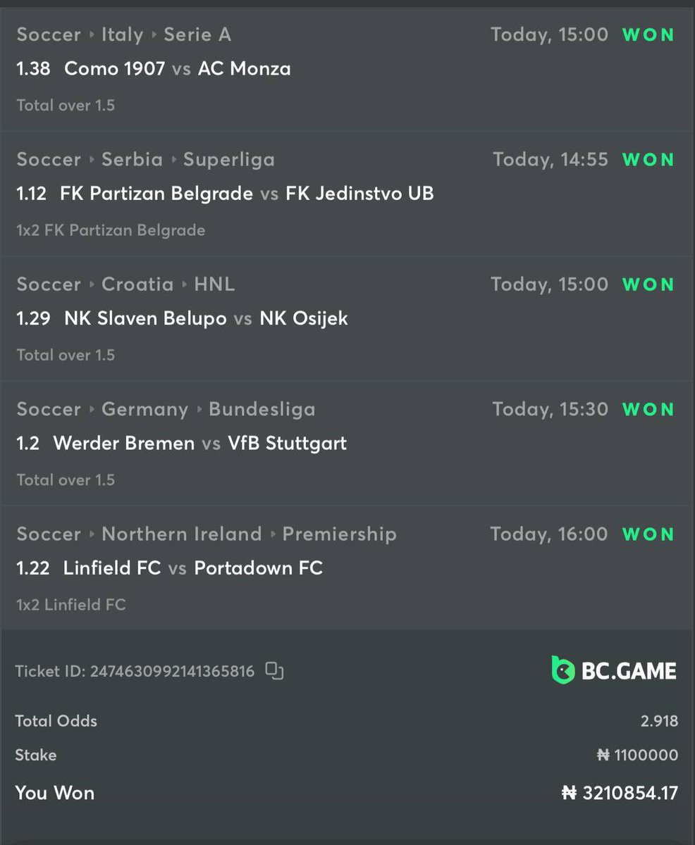 TalentedFBG's tweet photo. BOOOOOOM ✅ ✅ 

Congratulations if you played 🎉 🎉 🎉 https://t.co/rhm8XJrTLT
