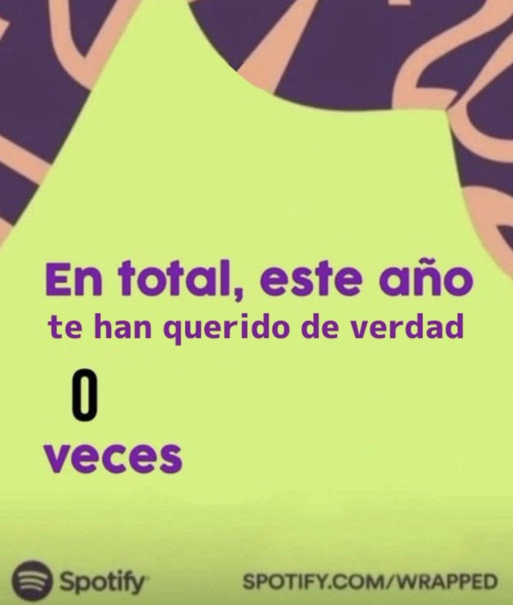 Ahhh ya salió el SPOTIFY wrapped