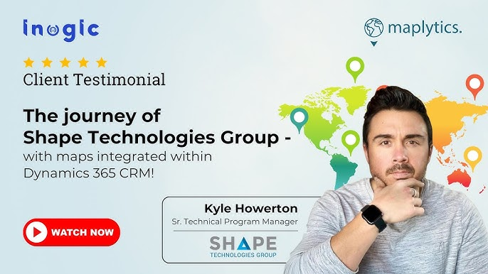 inogic's tweet image. The journey of @ShapeTechnolog1 with maps integrated within Dynamics 365 CRM!

bit.ly/4fJ6Ape

#routeplanner #territorymanagement #Dynamics365CRM #MSDyn365 #D365 #locationintelligence #routeoptimization #routeoptimization #heatmaps