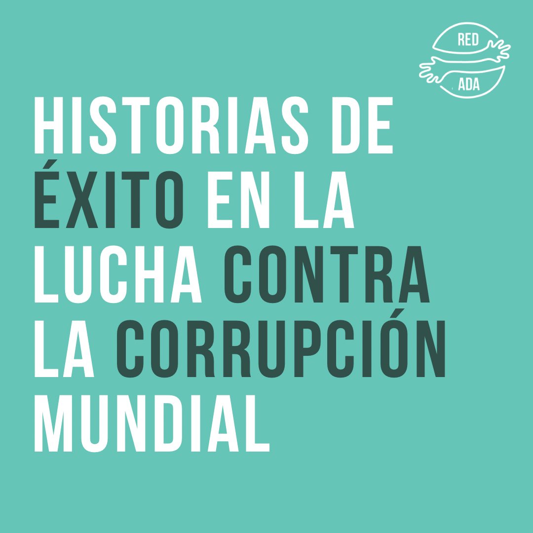 TuRedAda's tweet photo. Historias de éxito en la lucha contra la corrupción mundial 🤯 https://t.co/7ceUBOMUWq