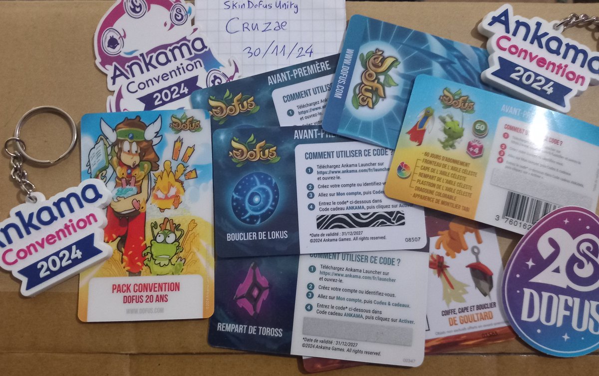 SkinDofusUnity's tweet image. SkinDofusUnity lance son Calendrier de l’Avent sur TikTok !  
Du 1er au 24 déc., poste un com' sous les vidéos pour participer au tirage au sort ! Il faut être follow à la chaine TikTok SkinDofusUnity !
Récompenses : Codes Cadeaux !
TikTok : tiktok.com/@skindofusunity 
#DOFUS3