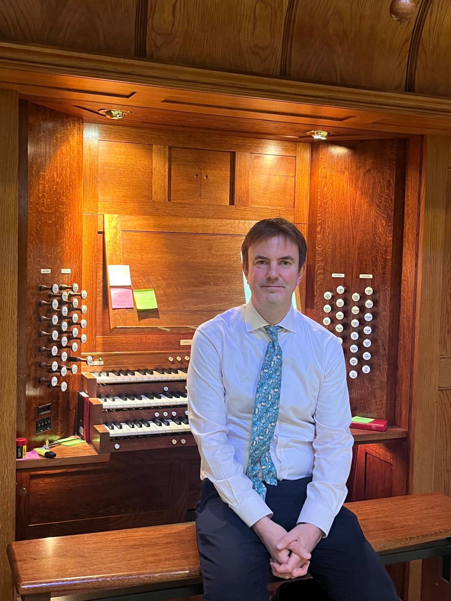 Thank you to Matthew Martin for his excellent recital at <a href="/StPeterStAlbans/">St Peter's St Albans</a> this evening