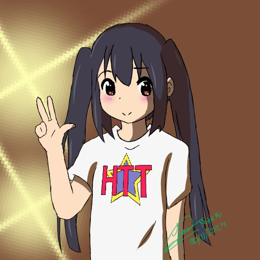 mitreku's tweet image. #けいおん #digitalart