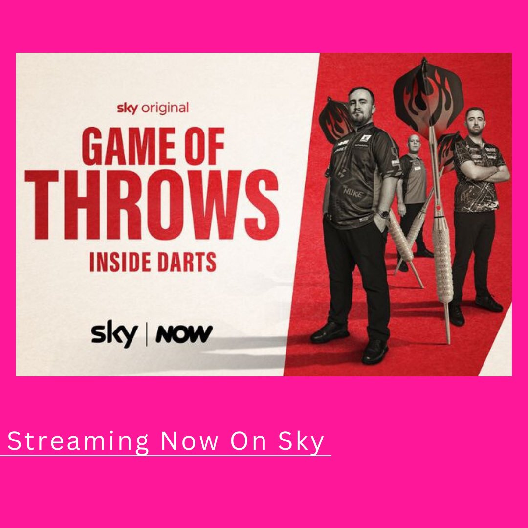 It's game time! 🎯

We're thrilled to bring you into the world of professional Darts with our newest series, in partnership with Meadowlark Media, GAME OF THROWS: INSIDE DARTS -  available to watch now on <a href="/skytv/">Sky TV</a>  

#gameofthrowsSky