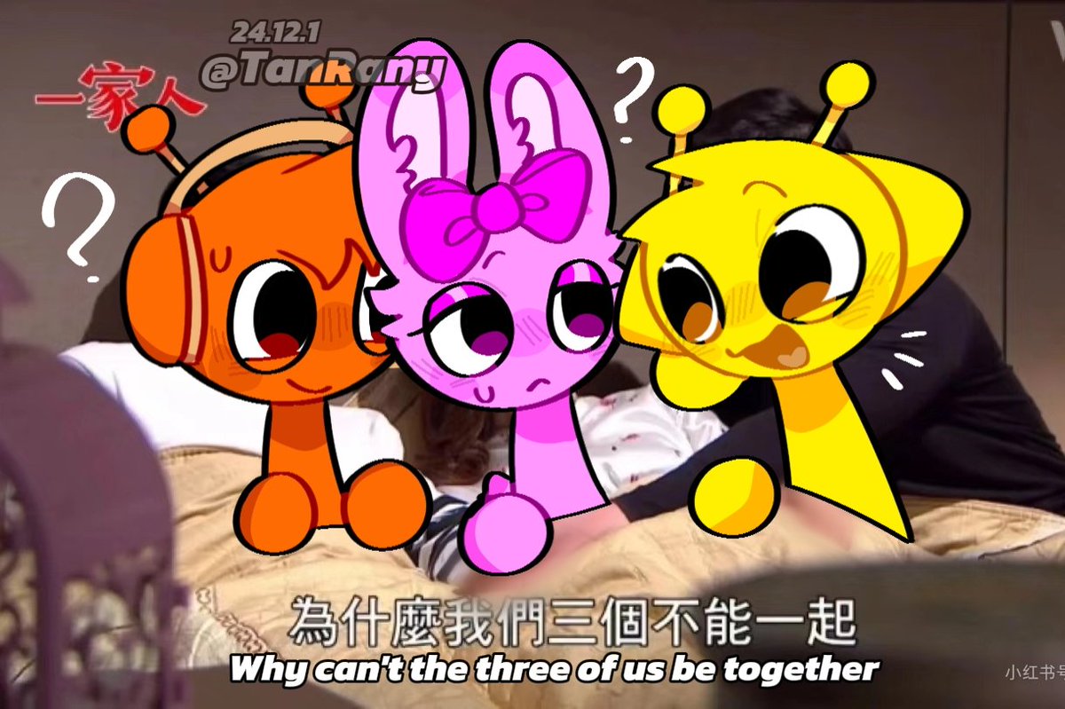 Simon→Pinki←Oren