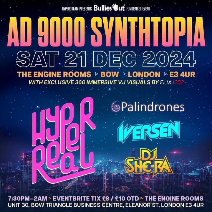 TICKETS GOING FASSTTTTT

Coming to you from the future, we're playing The Engine Rooms this December and you need to get your tickets now not later. 

Get your tickets because they are GOING: buff.ly/4fDZG48