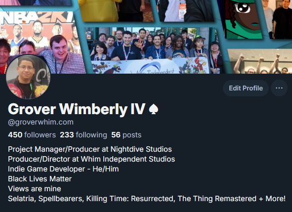 Grover Wimberly IV ♠ 🦋 tweet media