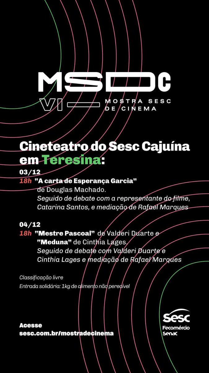 Tem nova data de exibição do doc Meduna - "Quem sabe o de está a Loucura? 👇👇