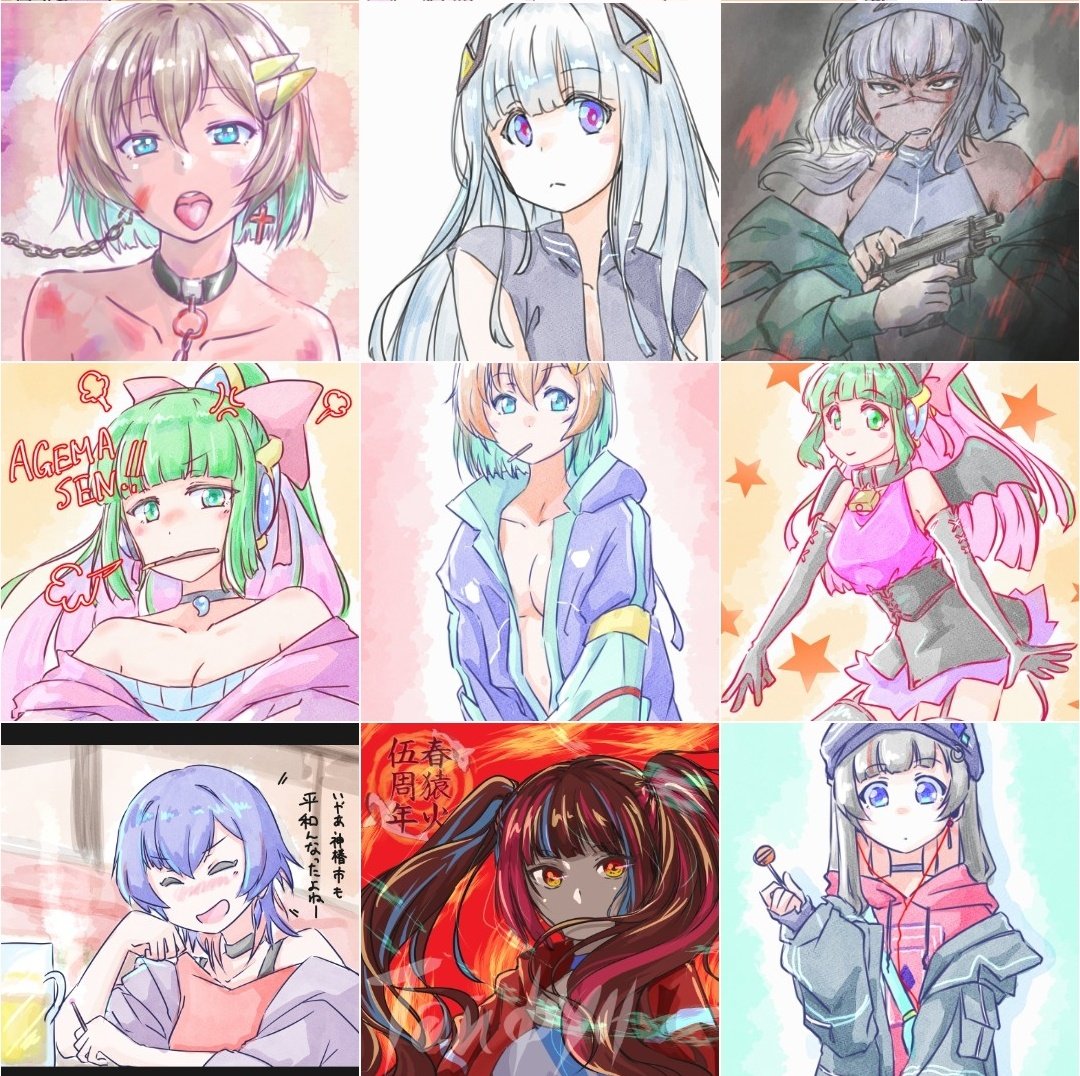 #今月描いた絵を晒そう
ほとんどワンドロ以内の練習ばかりであった、時間がのう…… 