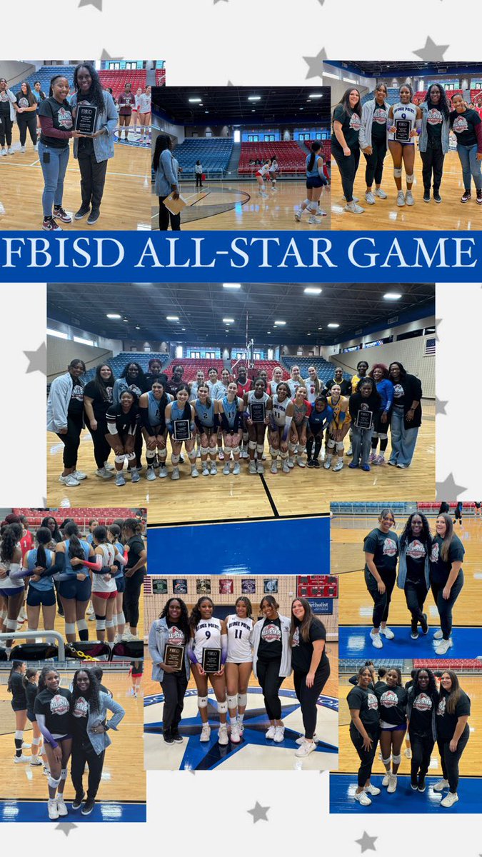 Had a blast coaching these talented ladies today! Great players from all programs represented! Shoutout to RP’s Kennedi Rogers &amp; Emory Harper for holding it down for Panther VB—special congrats to Kennedi on earning MVP! Thanks to Coach Monroe &amp; Thompson, and FBISD Athletics!