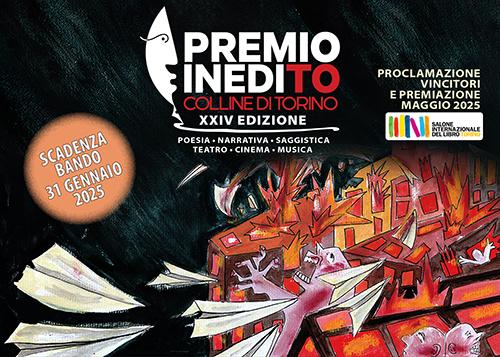 🔻 Scadenza 31/01/2025 
Premio InediTO - Colline di Torino: concorso letterario per romanzi, racconti, raccolte di poesie, poesie e saggi (opere inedite) con premi in denaro e in pubblicazione 💰📚 
▶️ concorsi-letterari.it/concorso-lette…