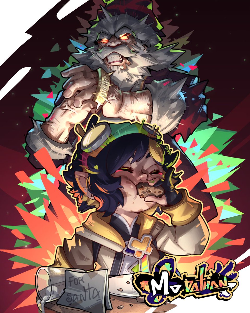 If your character has the courage to eat Santa's Cookies you can now show it to the world with this YCH, order through Vgen 

#vgencomm #vgen #clipstudiopaint #ych #ychcommission #commissionsopen #xmas #xmastree #chibi #chibiart #vgenopen