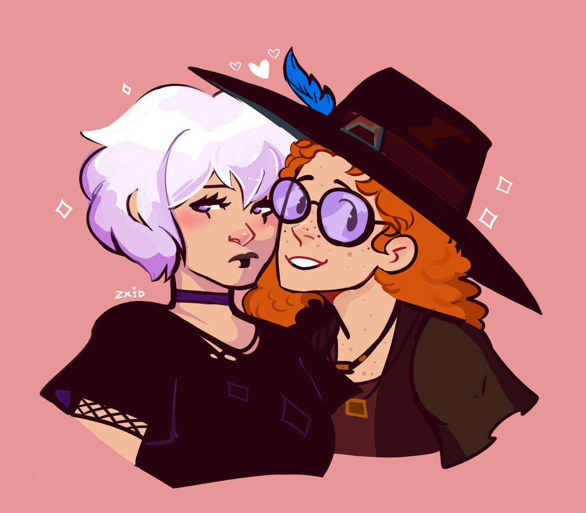 zxidtxt's tweet photo. sable ward and mikaela reid #DeadbyDaylight #dbdfanart https://t.co/2HHHAaPDKS