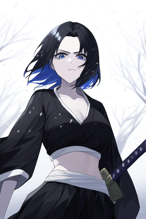 she may have changed her hairstyle but she'll still kick your ass. Her bellies looking awfully empty too