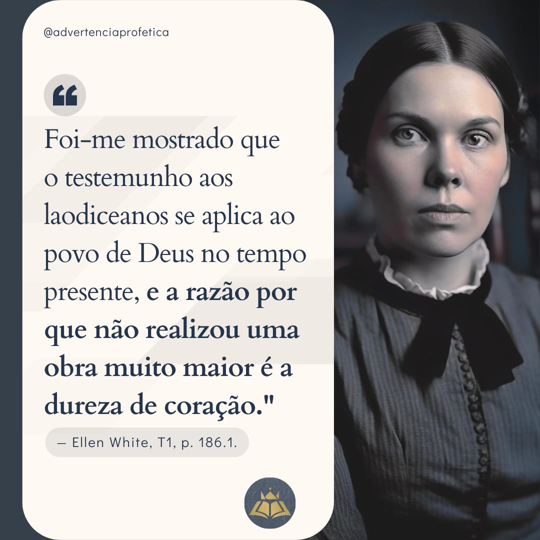Mas Deus deu à mensagem tempo para realizar sua obra. O coração precisa ser purificado dos pecados que por tanto tempo excluem a Jesus. Essa terrível mensagem fará sua obra. | T1 186.1.