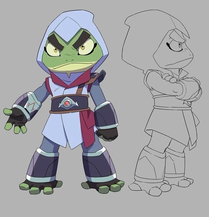 kobra_dragon's tweet photo. CLH Bullfrog concept art 

#BullfrogCLH #CaptainLaserhawk https://t.co/ZLIli5ar4K