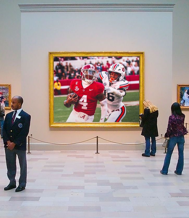 Hang it in The Louvre