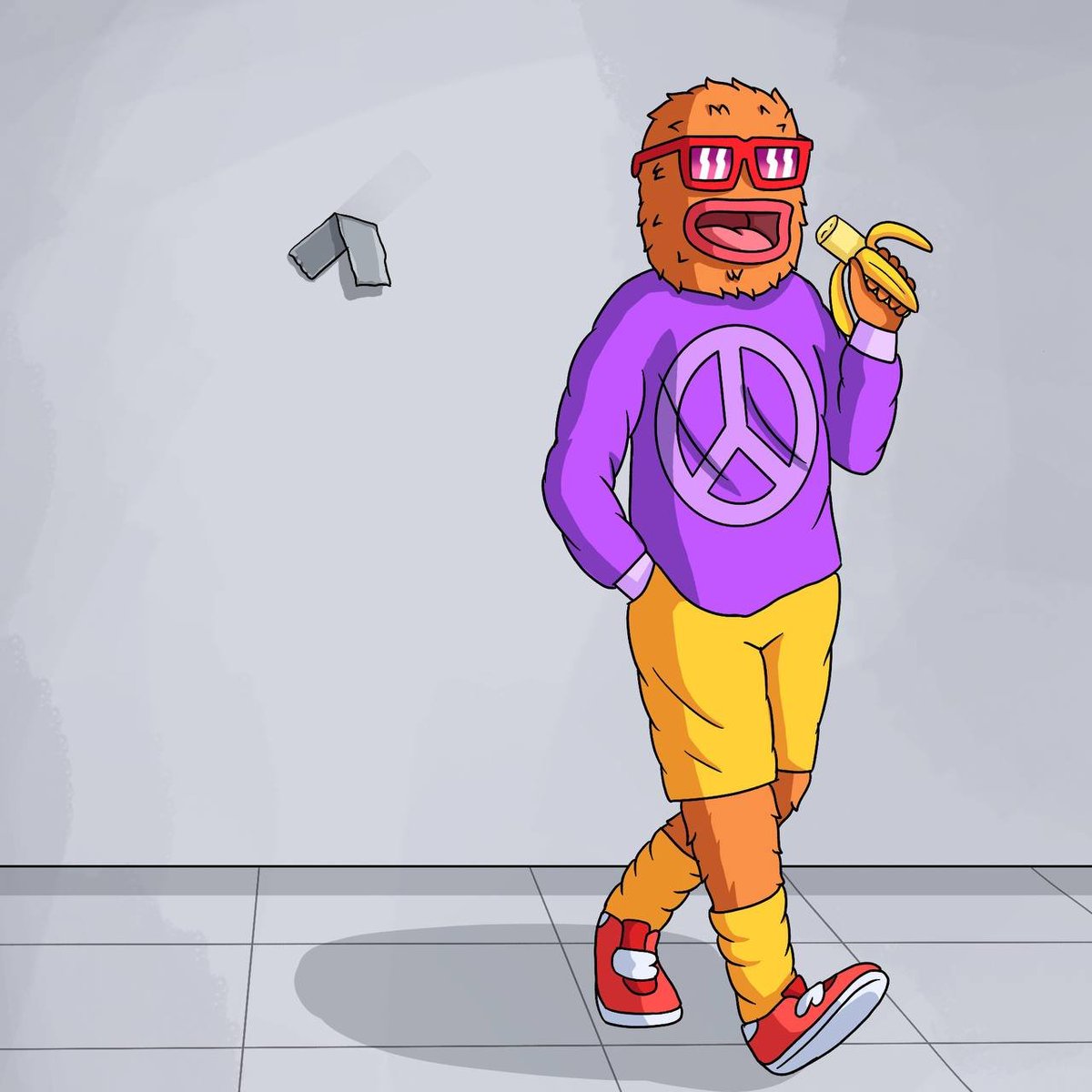 Are you ready to enter the banana zone?

$WOLF 🍌