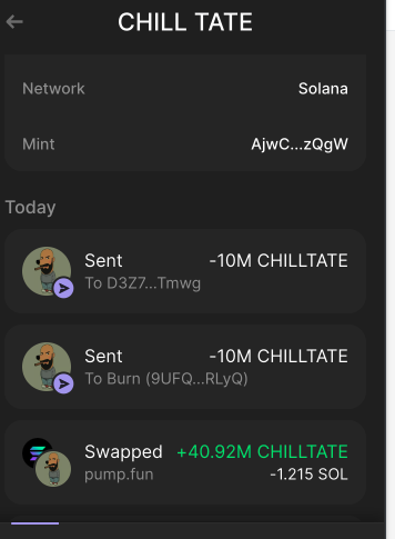 $CHILLTATE tweet media