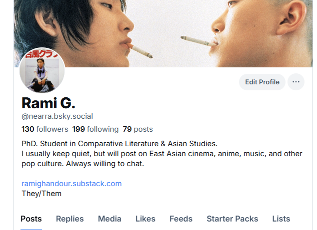 I still occasionally lurk on twitter, but now only post on the skyblue. come say hi!