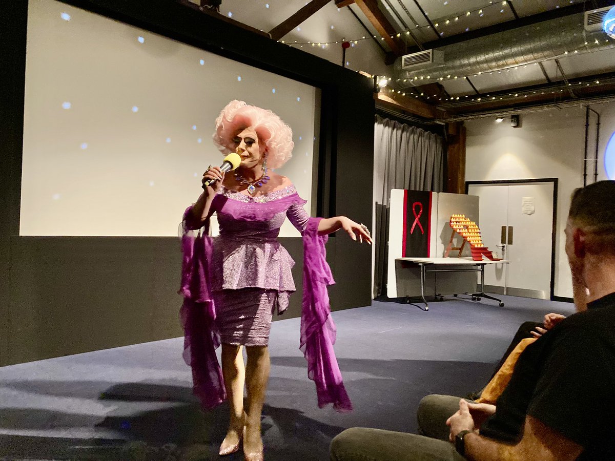 Delighted to speak at Bristol’s  #WorldAIDSDay2024 event, which was inspiring, moving and unexpectedly entertaining with music from Sing Out Bristol and a drag queen 😀 Well done <a href="/BrigstoweInfo/">Brigstowe</a> for putting it together.
