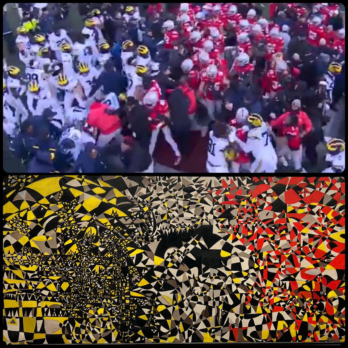 Benim Cehennemim, by Princess Fahrelnissa Zeid, 1951